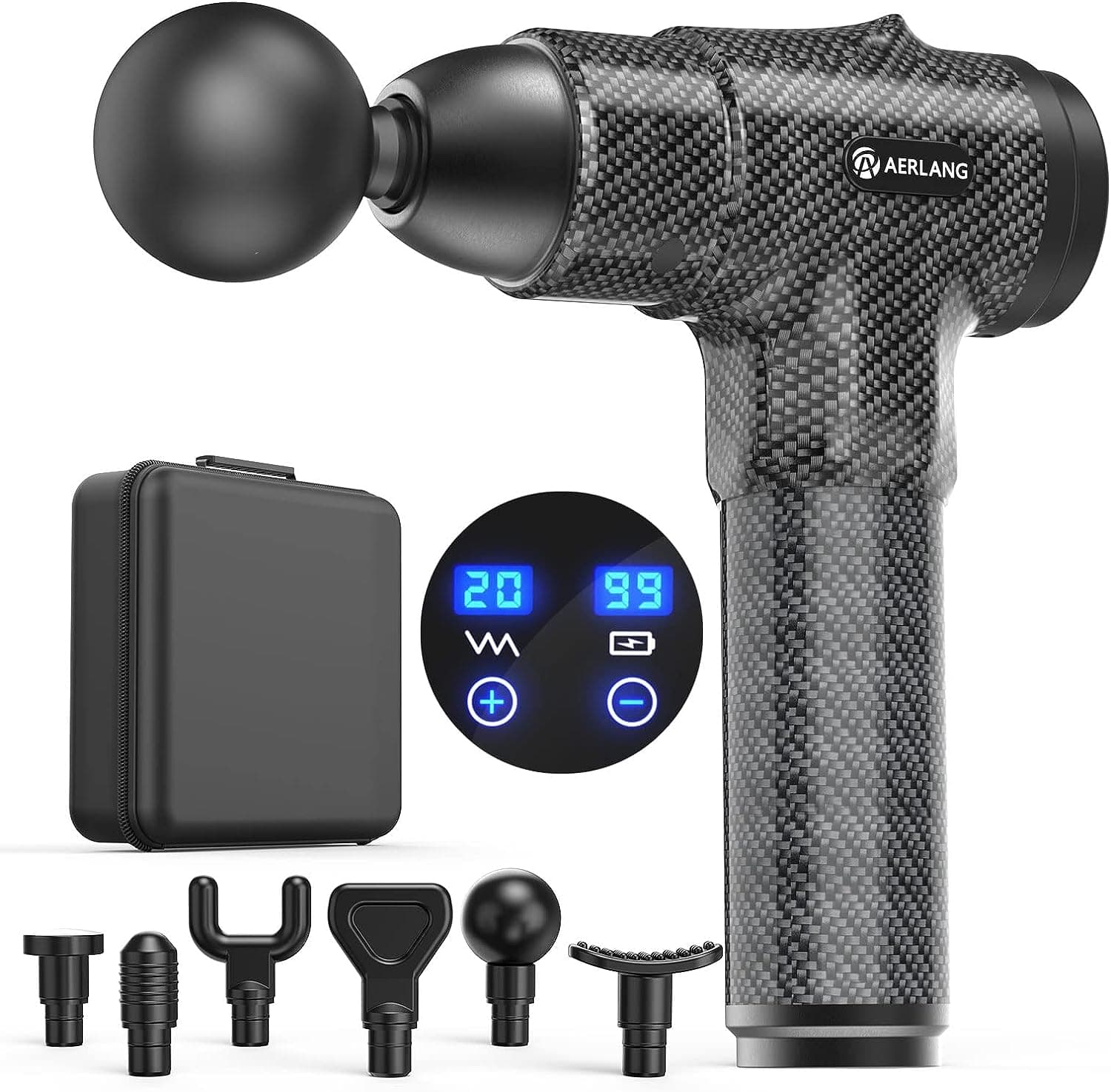 AERLANG MASSAGE GUN CARBON